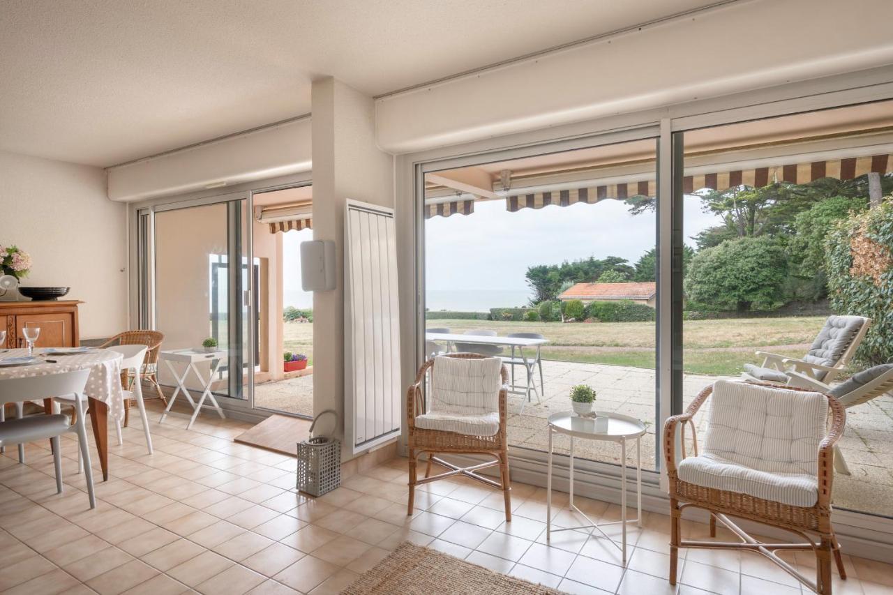 Rez-De-Terrasse Face Mer Pour 4 Personnes Pornic Exterior foto