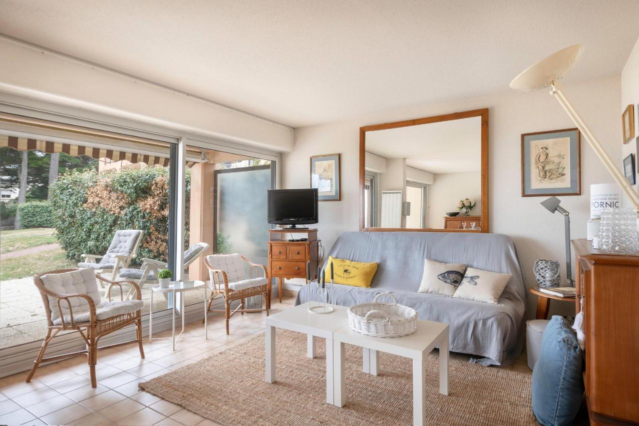 Rez-De-Terrasse Face Mer Pour 4 Personnes Pornic Exterior foto