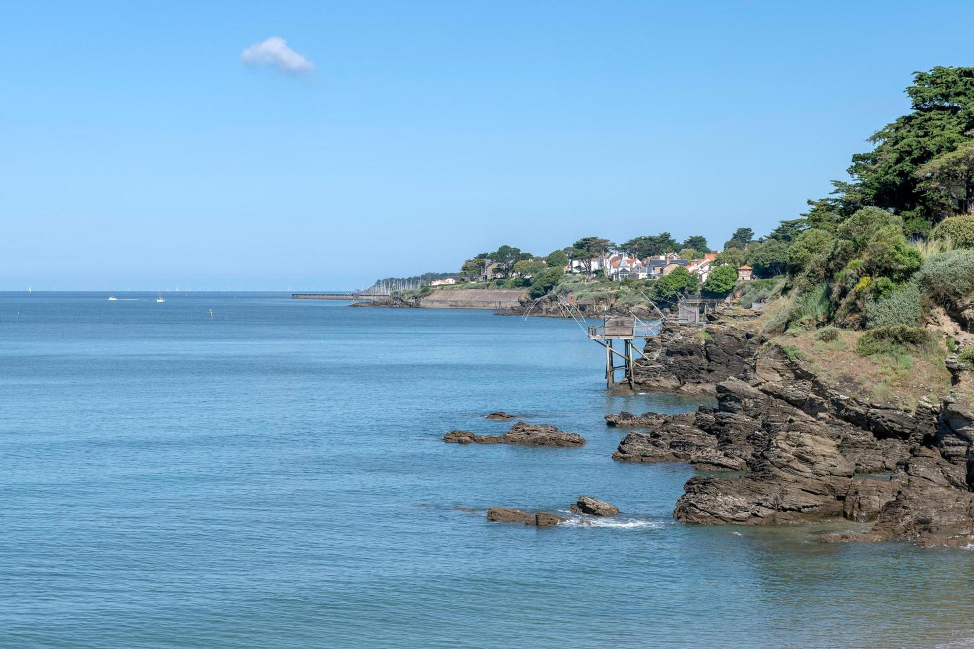 Rez-De-Terrasse Face Mer Pour 4 Personnes Pornic Exterior foto